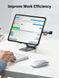 Кардридер Ugreen USB 3.0 + Type-C для TF SD Micro SD OTG адаптер металевий Grey (CM185) 100822.1 фото 7