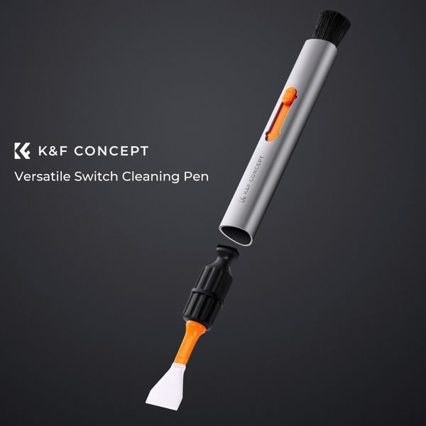 Ручка K&F Concept зі щіточкою та змінними насадками для чищення APS-C 16mm матриці та оптики ( SKU.1899) SKU.1899 фото