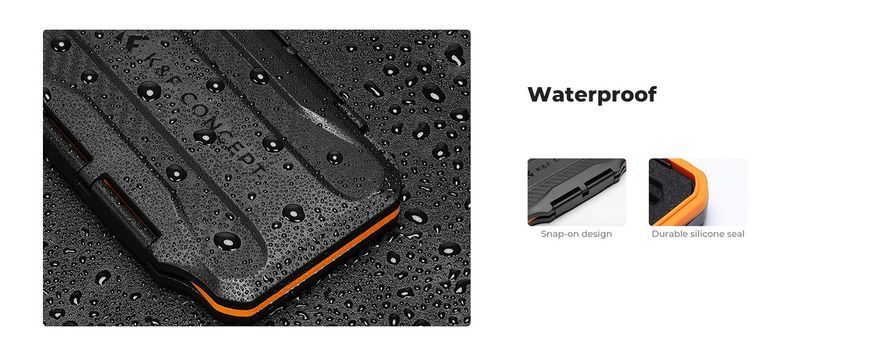 Водонепроникний та ударостійкий кейс K&F Concept для SD/Micro SD (TF) карт пам'яті на 36 слотів (KF31.106) KF31.106 фото