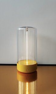 Декоративна настільна атмосферна лампа нічник AUGE Light Yellow 100235 фото