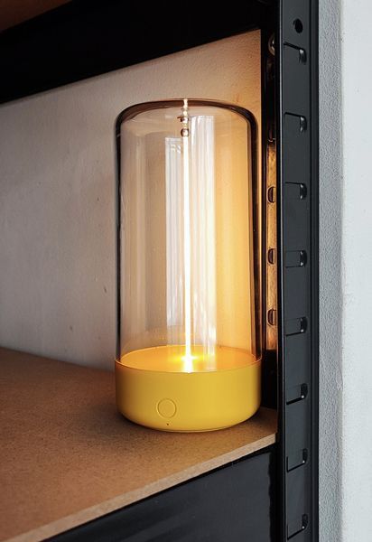 Декоративная настольная атмосферная лампа ночник AUGE Light Yellow 100235 фото