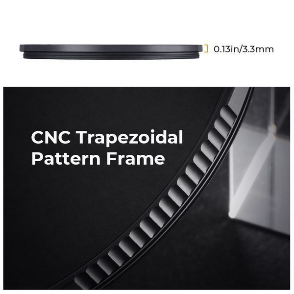 Фільтр чорного туману Mist Black Diffusion 1/8 K&F Concept Nano-X 58мм (KF01.1488)