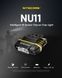 Налобний ліхтар з кліпсою на кепку і датчиком руху Nitecore NU11