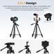 Алюмінієвий штатив для камери, смартфона K&F Concept S174A1 з пультом ДК (висота 1,5м, вантажопідйомність 3кг) (KF09.125)