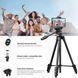 Алюмінієвий штатив для камери, смартфона K&F Concept S174A1 з пультом ДК (висота 1,5м, вантажопідйомність 3кг) (KF09.125)