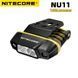 Налобний ліхтар з кліпсою на кепку і датчиком руху Nitecore NU11