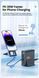 USB зарядное устройство для хаб 5в1 Toocki 140W GaN (3*USB Type-C, 2*USB Type-A, быстрая зарядка, LED дисплей) 120102 фото 8