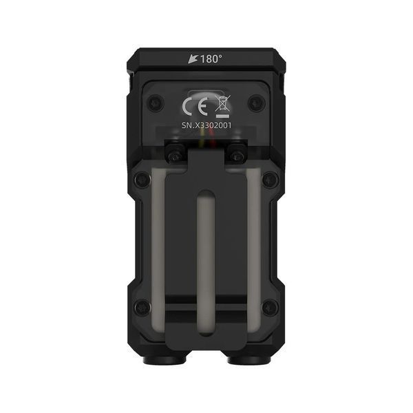 Універсальний ручний кемпінговий EDC ліхтарик Wuben X3 Owl чорний і алюмінієвий зарядний кейс чорний (700Люмен, 120м, магніт) 040504.1 фото