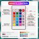 Гнучка світлодіодна неонова стрічка RGB 10м із синхронізацією музики (12-24 В, 84 світлодіодів/м) додаток TUYA, пульт