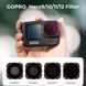 Набір фільтрів K&F Concept ND8&CPL + ND16&CPL + ND32&CPL + ND64&CPL для екшн-камер GOPRO Hero 9/10/11/12/13 (4 шт.) (SKU.1954)