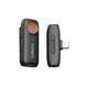 Бездротовий мікрофон Hohem MIC-01 Black (1TX+1RX) Type-C для смартфонів, планшетів, ноутбуків