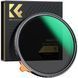Світлофільтр K&F Concept Nano-X True Color ND2-32 62мм зі змінною нейтральною щільністю (KF01.2157) KF01.2155 фото 1
