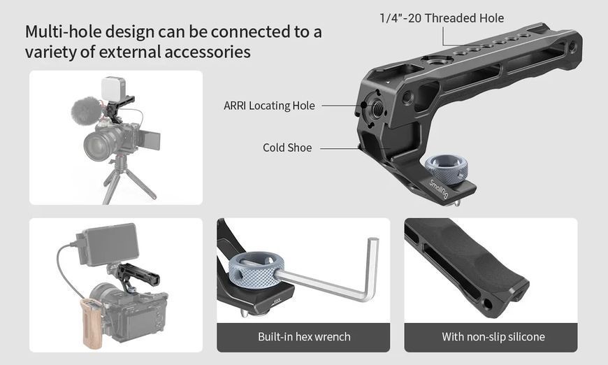 Ручка для кліток фотокамер SmallRig ARRI Locating Top Handle (Lite) 3765 050301 фото