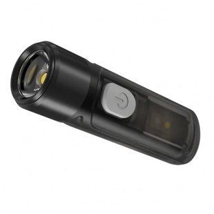 Потужний міні-наключний ліхтар Nitecore TIKI LE, чорний (додаткові синій та червоний світлодіоди, 300Люмен, 71м, USB Type-C) 010308 фото
