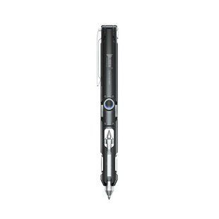 Багатофункціональна ручка-склобій-ліхтар Wuben Gecko E61 EDC Black 160501 фото