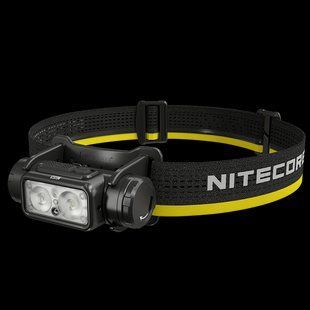 Ліхтар налобний Nitecore NU53 (Датчик наближення, 1800Лм, 175м, 6000мАг, USB Type-C) 010223 фото