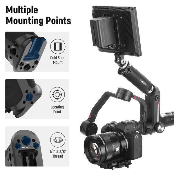 Ручка Neewer ST52 для стабилизатора видеосъемки ZHIYUN WEEBILL-S 10101444 фото