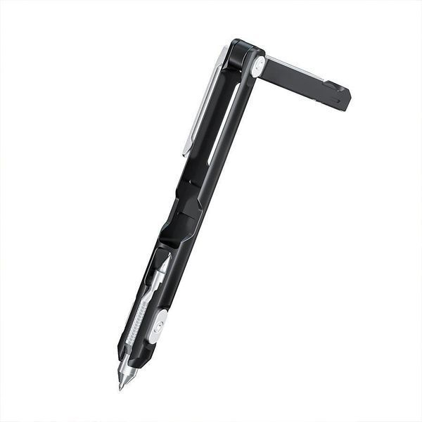 Многофункциональная ручка-стеклобой-фонарь Wuben Gecko E61 EDC Black 160501 фото