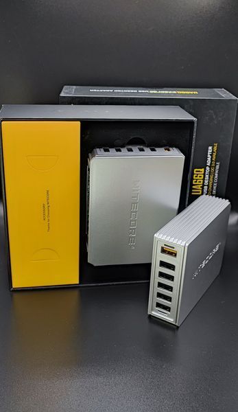 Nitecore UA66Q Шестиканальний USB зарядний пристрій USB хаб