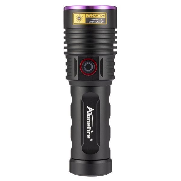 Потужний ультрафіолетовий ручний ліхтар 3х395нм 60Вт (1*26650, USB Type-C) 150104.4 фото