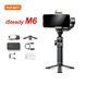 Универсальный стабилизатор видеосъемки Hohem iSteady M6 KIT для смартфона с подсветкой и датчиком слежения 060101 фото 1