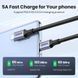 Кабель швидкого заряджання UGREEN US316 від USB Type-C до USB Type-C 100 Вт 50см 100808 фото 8