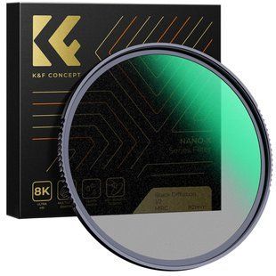 Фільтр чорного туману K&F Concept Mist Black Diffusion 1/2 Nano-X 58мм (KF01.1651)