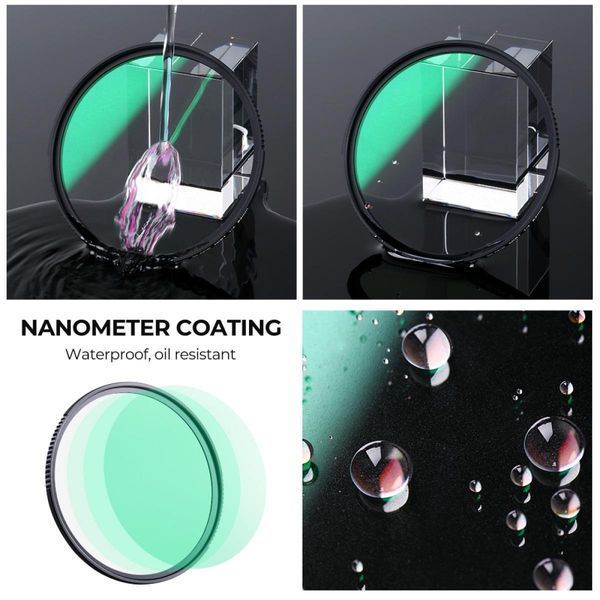 Фільтр чорного туману K&F Concept Mist Black Diffusion 1/2 Nano-X 58мм (KF01.1651)