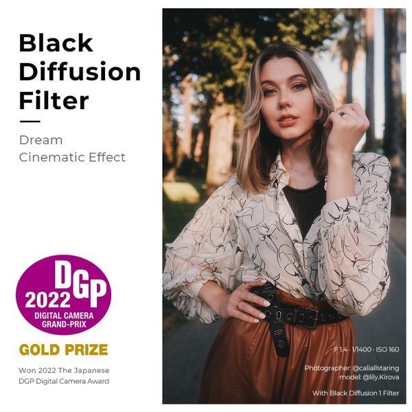 Фільтр чорного туману K&F Concept Mist Black Diffusion 1/2 Nano-X 58мм (KF01.1651)