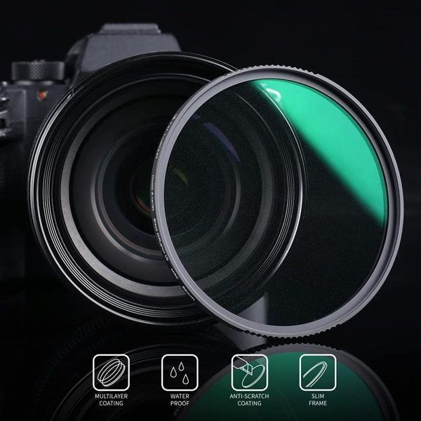 Фільтр чорного туману K&F Concept Mist Black Diffusion 1/2 Nano-X 58мм (KF01.1651)