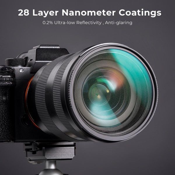 Фільтр чорного туману K&F Concept Mist Black Diffusion 1/2 Nano-X 58мм (KF01.1651)