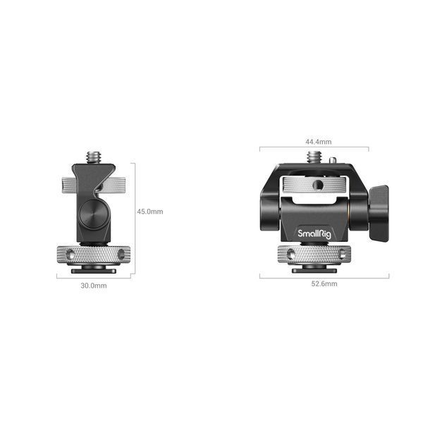 Швидкоз&rsquo;ємний тримач для монітора SmallRig 2905B з можливістю повороту та нахилу з кріпленням холодний черевик