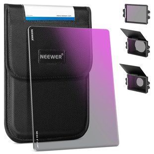 Квадратний фільтр Neewer ND 1.2 для об'єктива камери (4 ступені) 4х5,65&rdquo; 10101502 фото