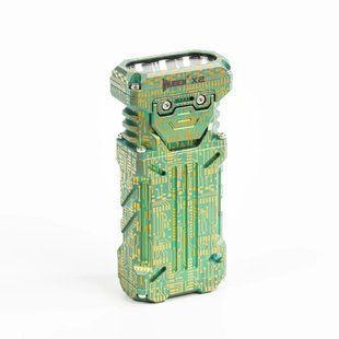 Універсальний ручний ліхтар Wuben X2 EDC Green титан (2500Лм, 146м, 2000мАг) 040404.8 фото