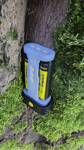 Nitecore LR60 комплект з АКБ LiitoKala Lii-35S 2*3500мАг - 3в1 Кемпінговий ліхтар + Power Bank + зарядний пристрій