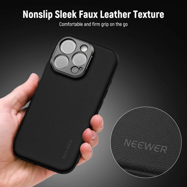 Чохол Neewer PA084 Black для iPhone 16 Pro Max з адаптерами для об'єктивів 17 і фільтрів 67мм 10105112 фото
