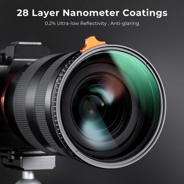 Світлофільтр K&F Concept Nano-X True Color Variable ND2-32+CPL Filter 67мм зі змінною нейтральною щільністю та поляризатором