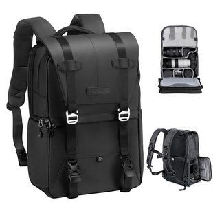 Профессиональный рюкзак для камеры, штатива, ноутбука K&F Concept 20 л Urban Wander 01 (черный) (KF13.087AV6) KF13.087AV6 фото