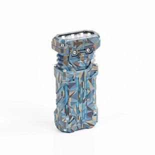 Універсальний ручний ліхтар Wuben X2 EDC Geometric Camouflage Blue (2500Лм, 146м, 2000мАг) 040404.9 фото