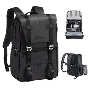 Профессиональный рюкзак для камеры, штатива, ноутбука K&F Concept 20 л Urban Wander 01 (серый) (KF13.087AV5) KF13.087 фото