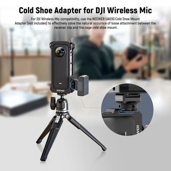 Металева клітка корпус Neewer CA010 для екшн-камери Insta360 X3