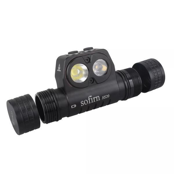 Перезаряжаемый налобный фонарь Sofirn HS20 (XHP50.2+LH351D, 2700Лм, 136м, 1*18650) 040114 фото