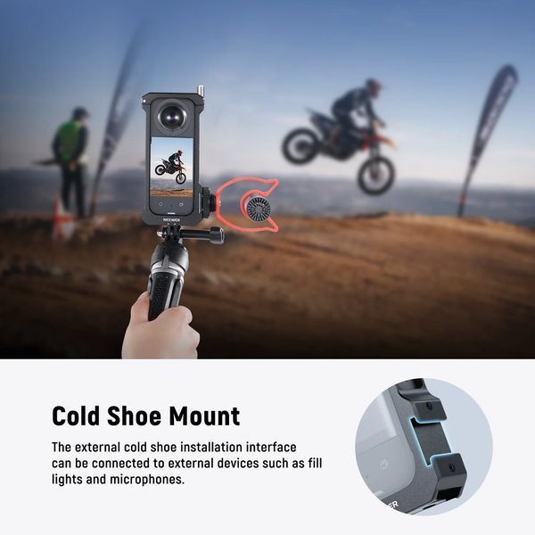 Металева клітка корпус Neewer CA010 для екшн-камери Insta360 X3