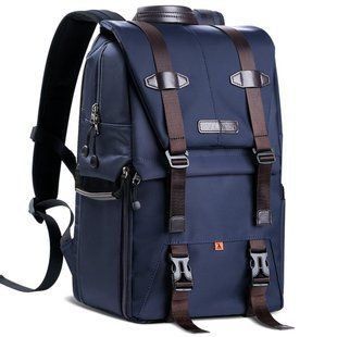 Профессиональный рюкзак для фотокамеры, штатива, ноутбука K&F Concept 20 л Urban Wander 01 (индиго) (KF13.087) KF13.087 фото