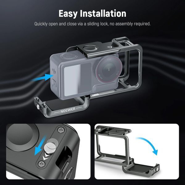 Клетка Neewer AC014 для экшн-камеры DJI Osmo Action 5 Pro, Action 4, Action 3 10104210 фото