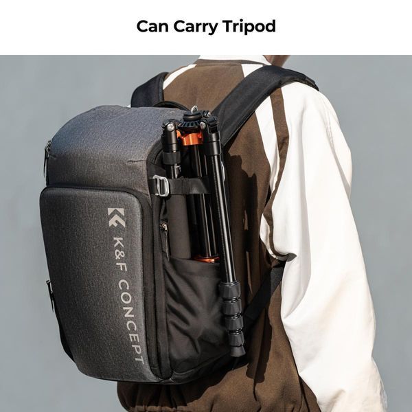 Рюкзак професійний для камери, штатива, ноутбука K&F Concept Alpha Air 25L Nature Wander 01 (сірий) (KF13.128V3) KF13.128V3 фото