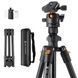 Професійний штатив для камери K&F Concept K234A0+BH-28 (висота 1,6м, вантажопідйомність 8кг) (KF09.101V1) KF09.101V1 фото 1