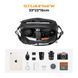 Портативная водонепроницаемая сумка на одно плечо для фотоаппарата K&F Concept Alpha Camera Sling Bag 10л Blac KF13.157V1 фото 4