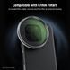 Чохол Neewer PA084P Black для iPhone 16 Pro Max з адаптерами для об'єктивів 17мм, фільтрів 67мм і Т-байонетом