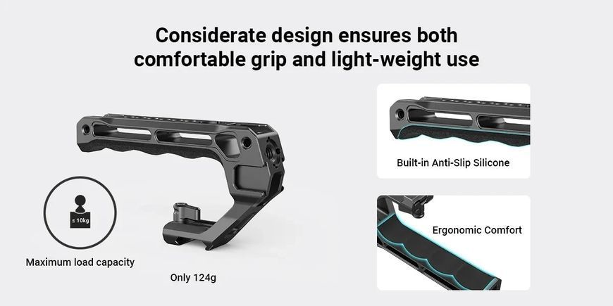 Ручка для кліток фотокамер SmallRig NATO Top Handle (Lite) 3766 050303 фото